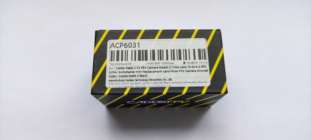 Аналогова камера  \ Caddx Ratel 2 \ FPV