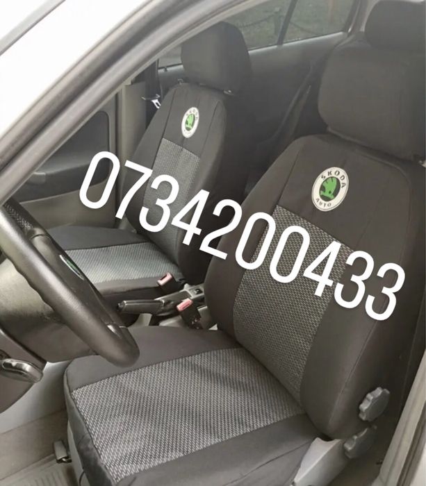 Чехлы чохли Skoda Octavia Tour A-5 RS A-7 Fabia Rapid Roomster Yeti