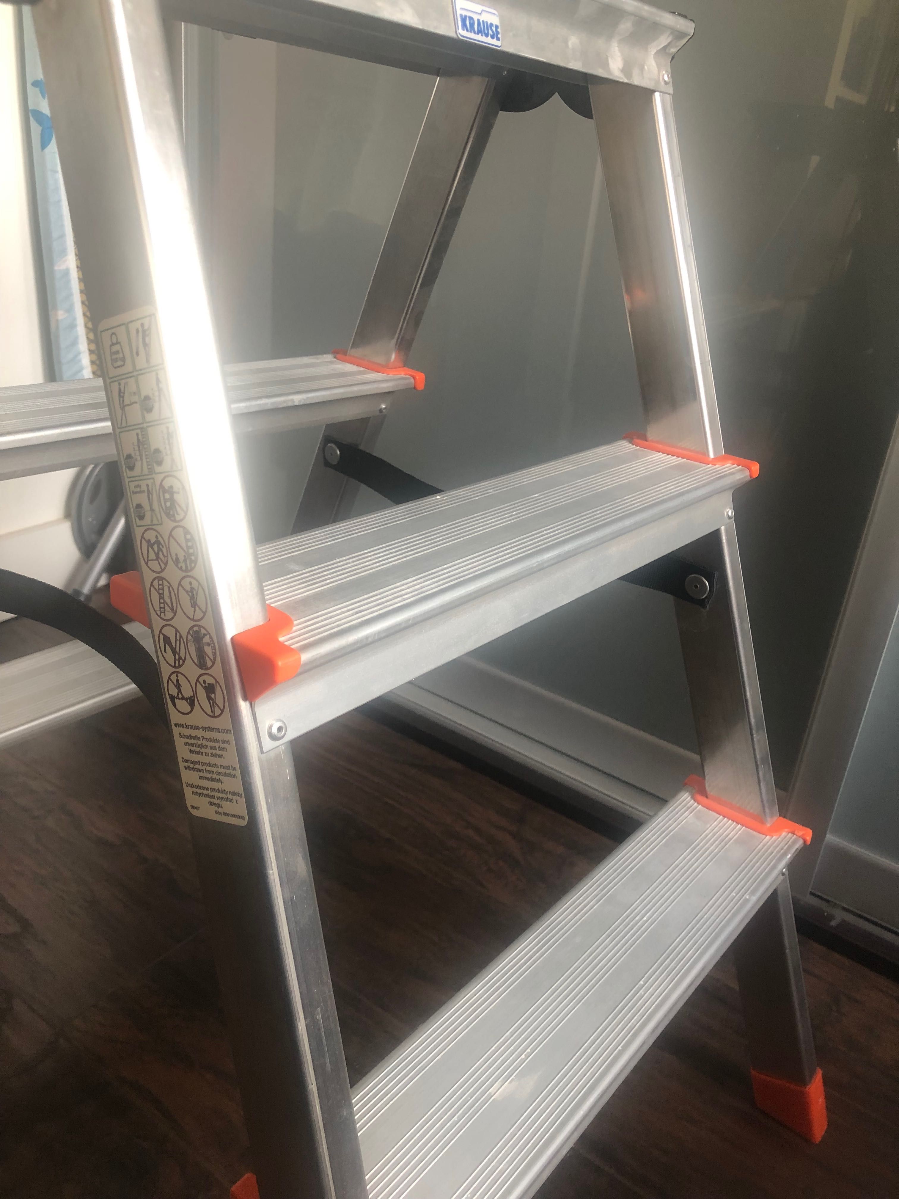 Drabina aluminiowa składana Krause 0.8 m