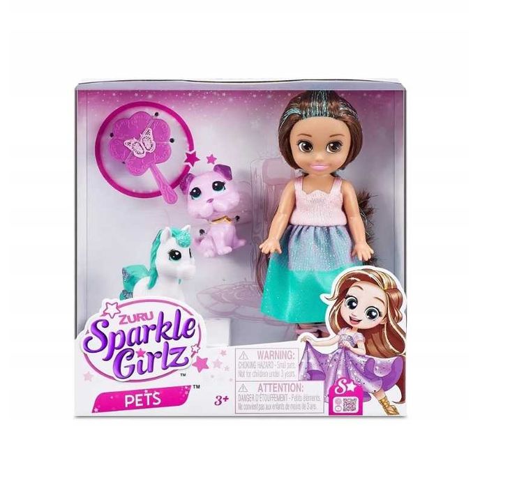 Sparkle Girlz ZURU Księżniczka ze zwierzątkami