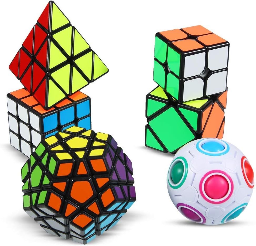 Zestaw Speed Cube zestaw 6 sztuk magicznych kostek Rubika