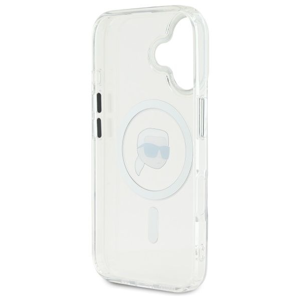 Karl Lagerfeld KLHMP16SHLSKIH iPhone16 6.1" biały/white hardcase IML