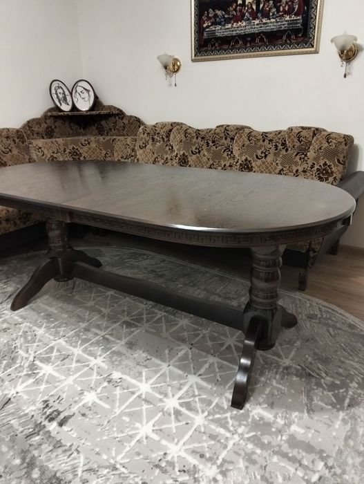 Стіл розкладний дерев'яний 2.8*90