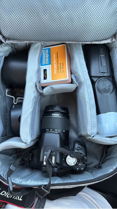 Canon 500D com Flash