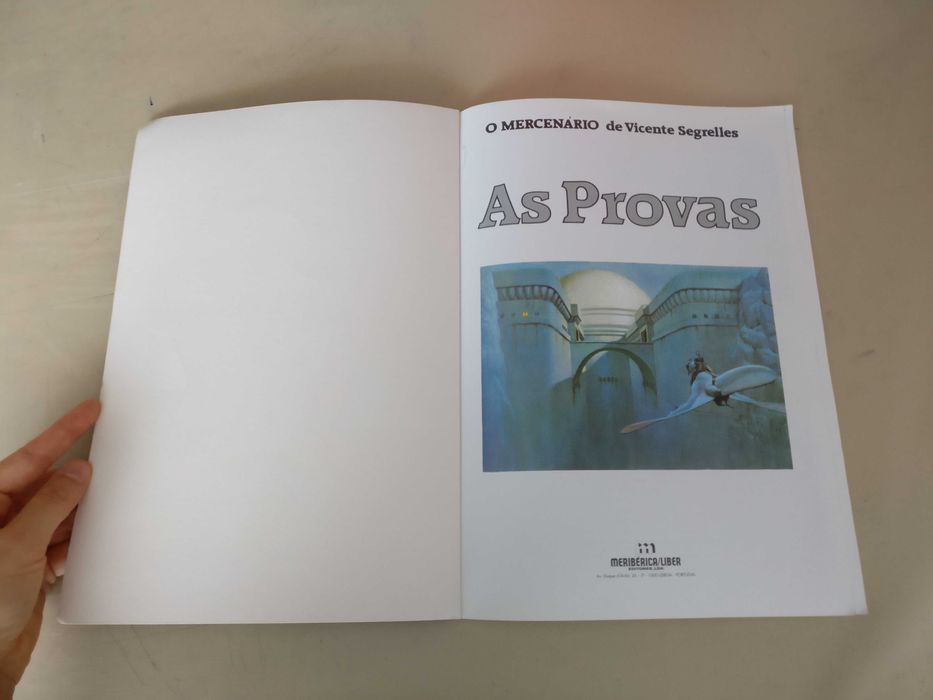 O Mercenário: As Provas de Vicente Segrelles