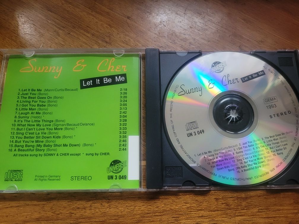 CD Sonny & Cher Let It Be Me 1991 Universe