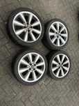 Jantes 17 mini 205/45 r17 4x100 com pneus