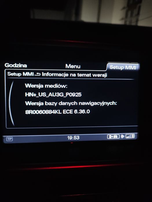 Konwersja USA kodowanie lamp Polski język mapy Audi VWAudi VAG