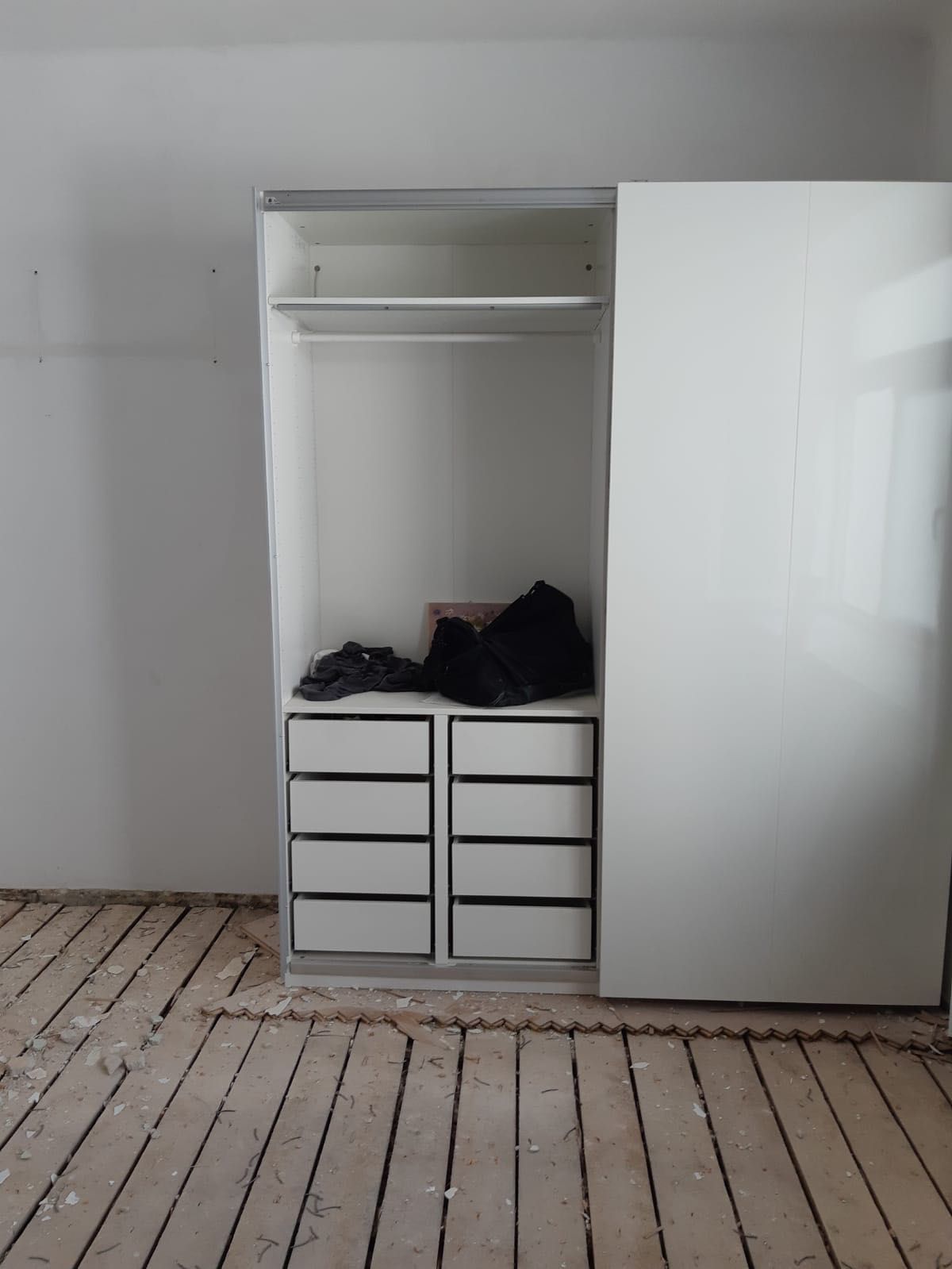 Szafa lakierowana mdf biała