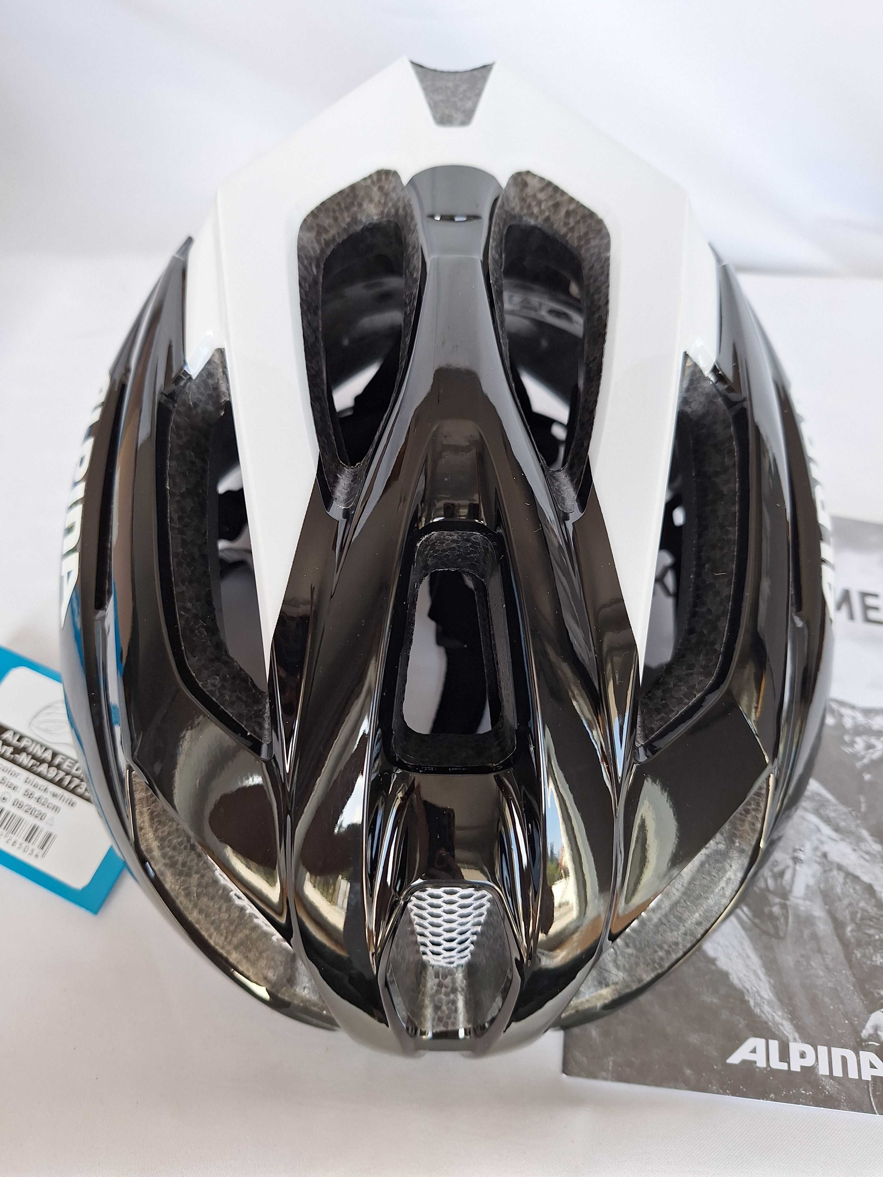 Kask rowerowy Alpina Fedaia Black Matt L 58-62cm