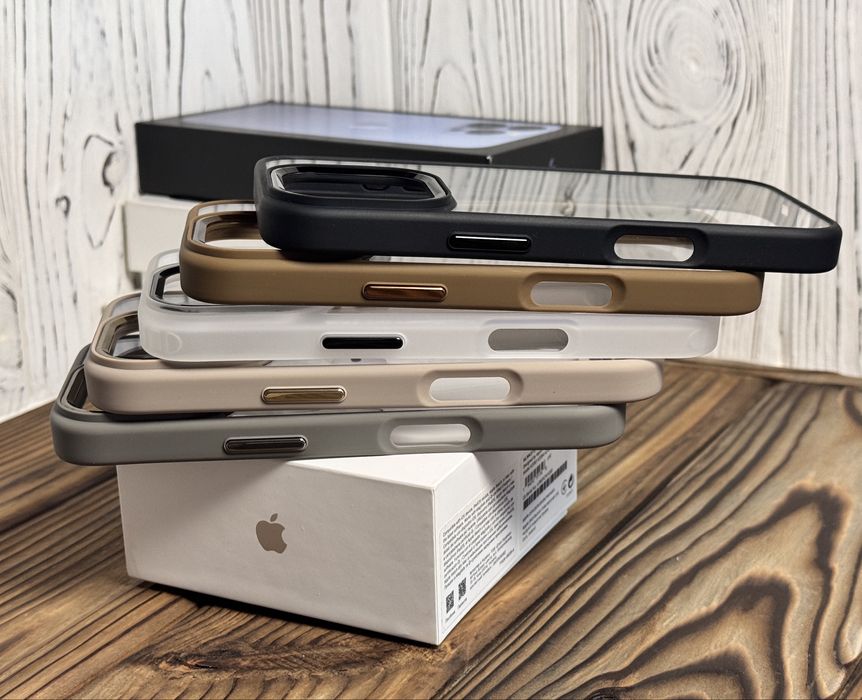 Чехол IPhone 16 Pro Max Desert Titanium, 16 Pro Max Natural Titanium