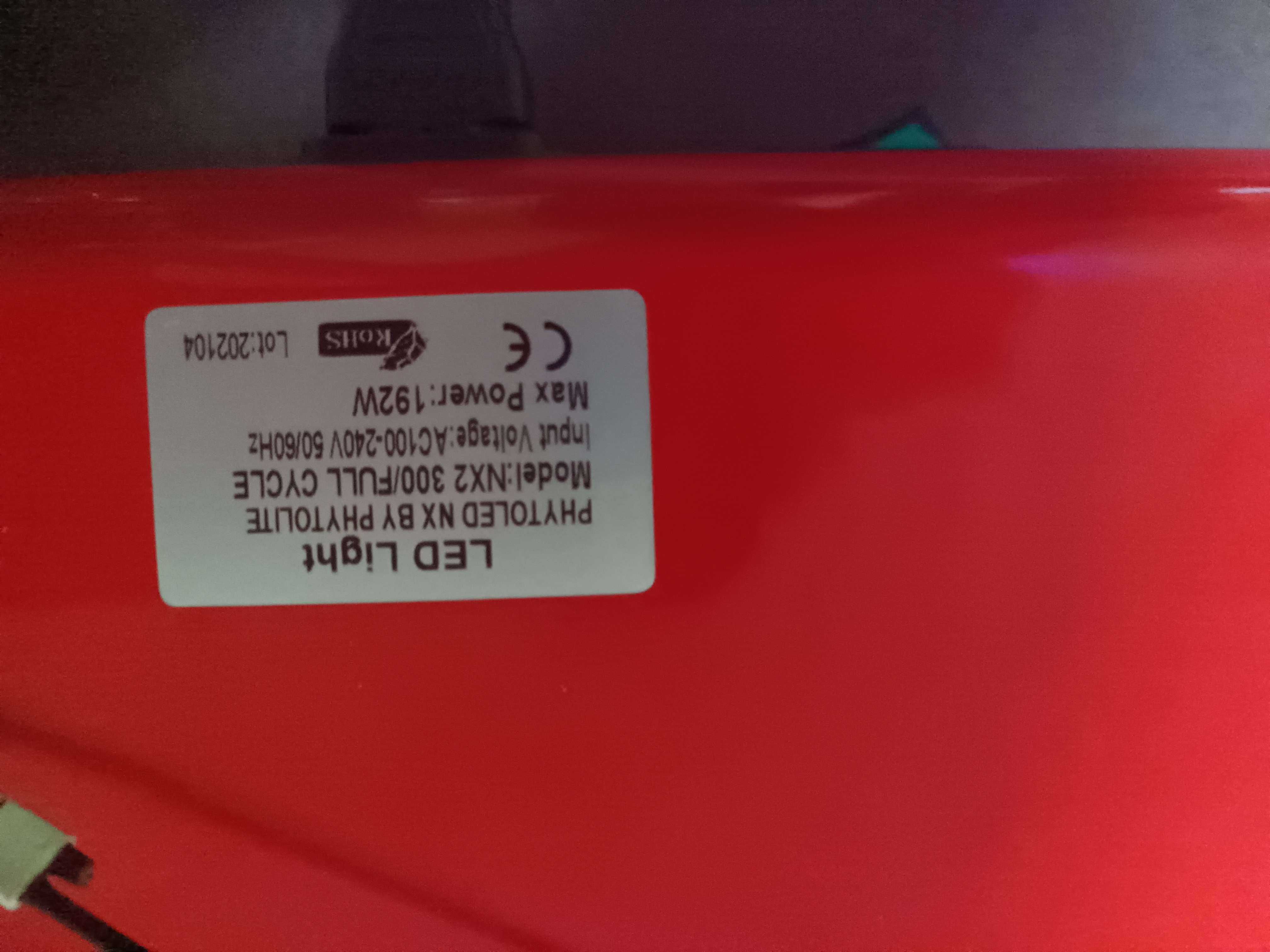 Lampa LED PHYTOLITE NX2 300 Full cycle 192W