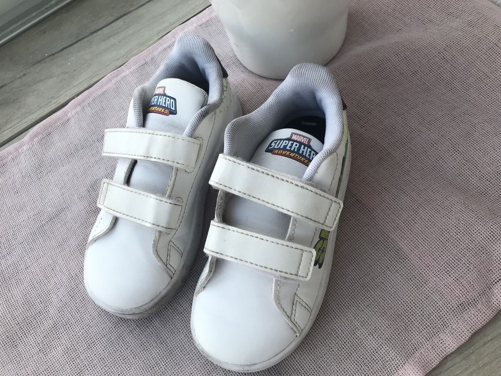 Śliczne buty Adidas Hulk super hero marvel