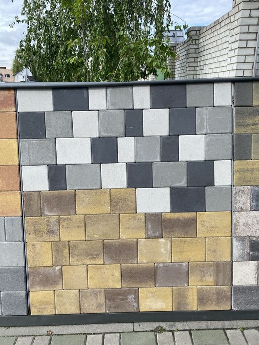 Тротуарна плитка Бруківка Тротуарная плитка Брусчатка