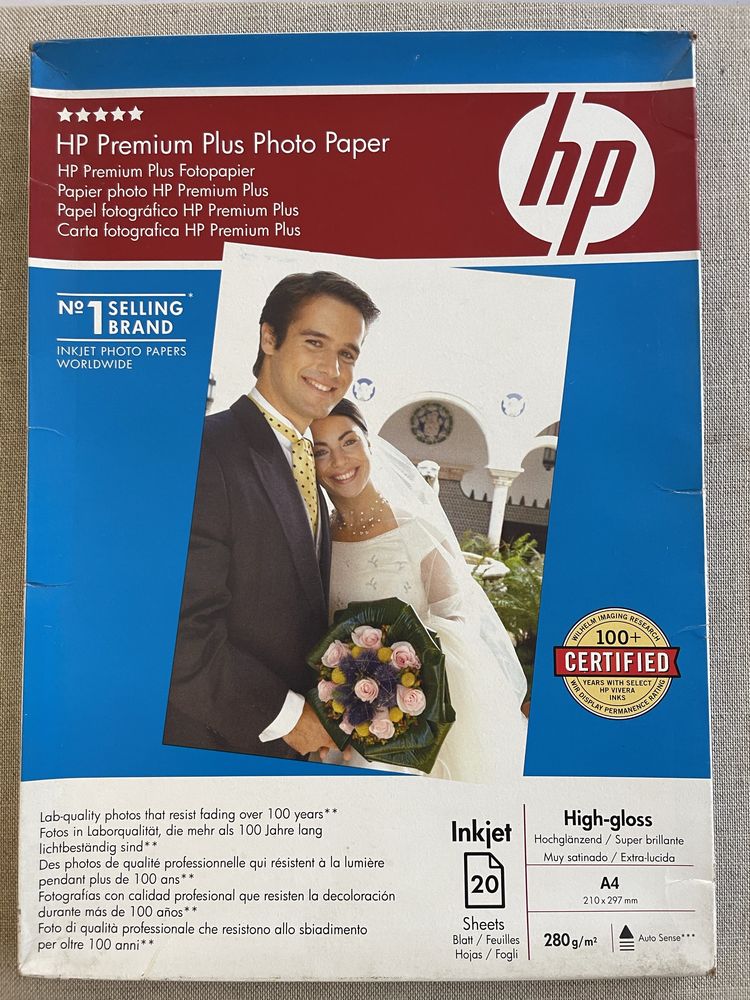 HP Premium Plus Photo Paper - Papel