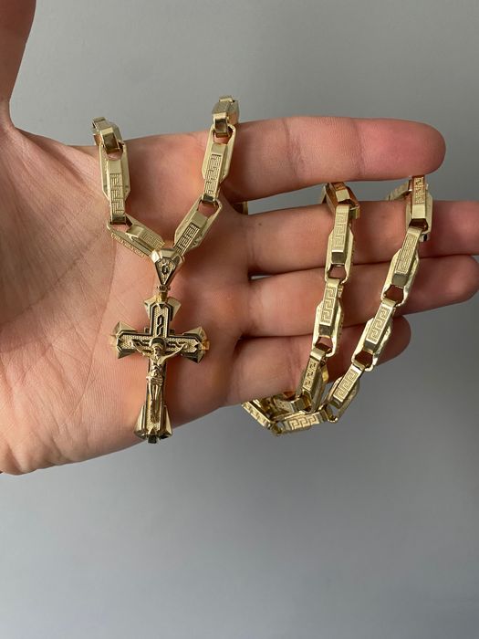 Złoty łańcuszek - nowy wzór VERSaCE