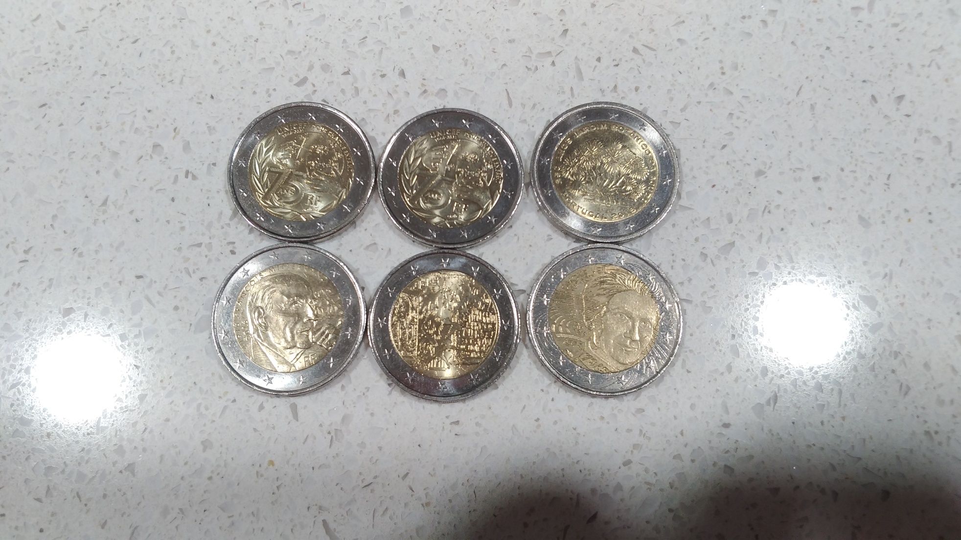 Moedas de 2 euros