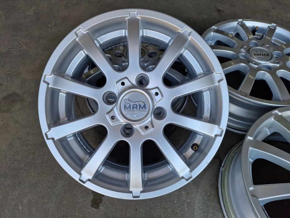 Alufelgi MAM 4x108 14 cali Ford Fiesta Peugeot Citroen C3 C4 NR.130