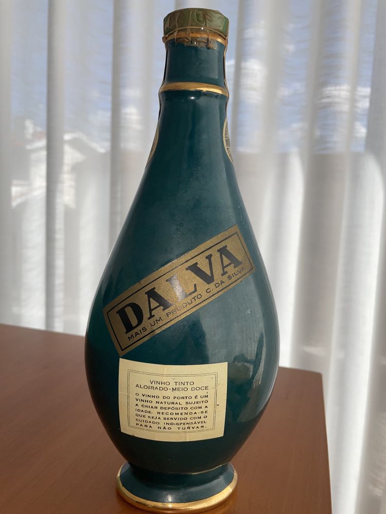 1963 Vintage Green Port Bottle by C. Da Silva Oporto (A Valorizar)