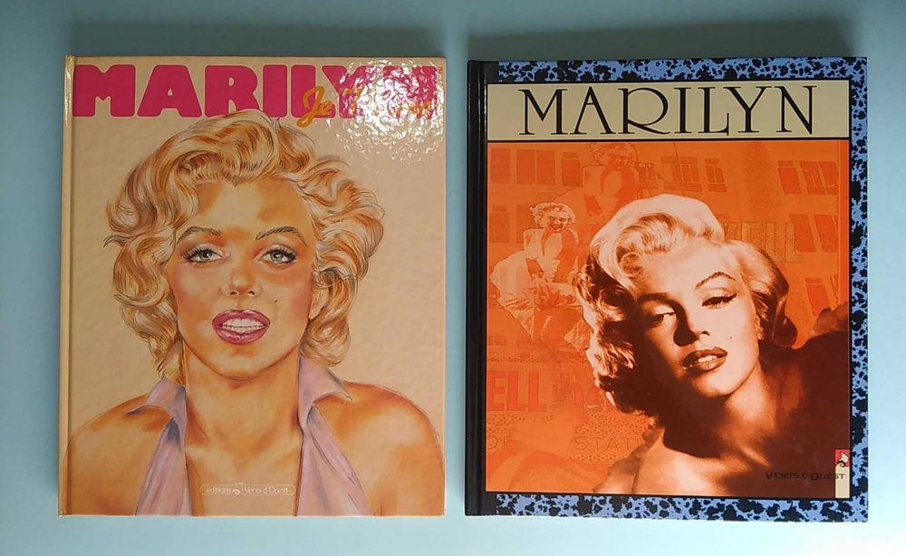 MARILYN MONROE em banda desenhada I e II - Giardino, Crepax, etc