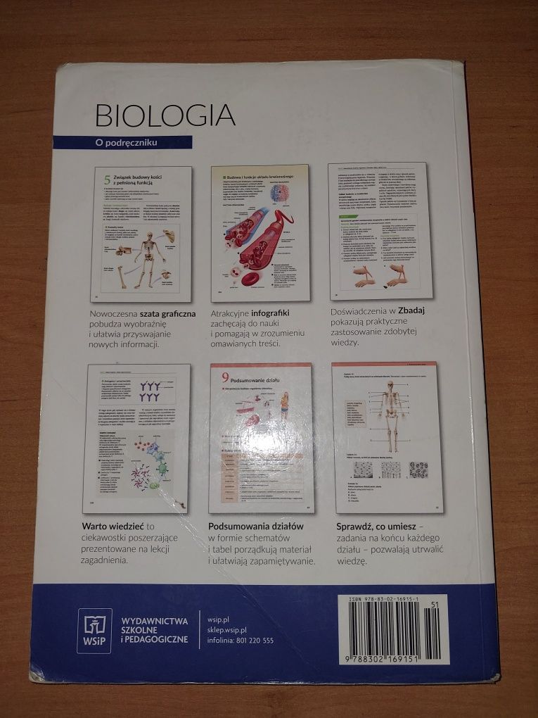 Podręcznik Biologia 7 WSiP
