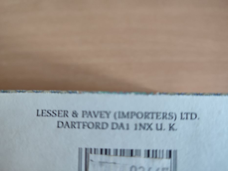 Conjunto de duas molduras em porcelana