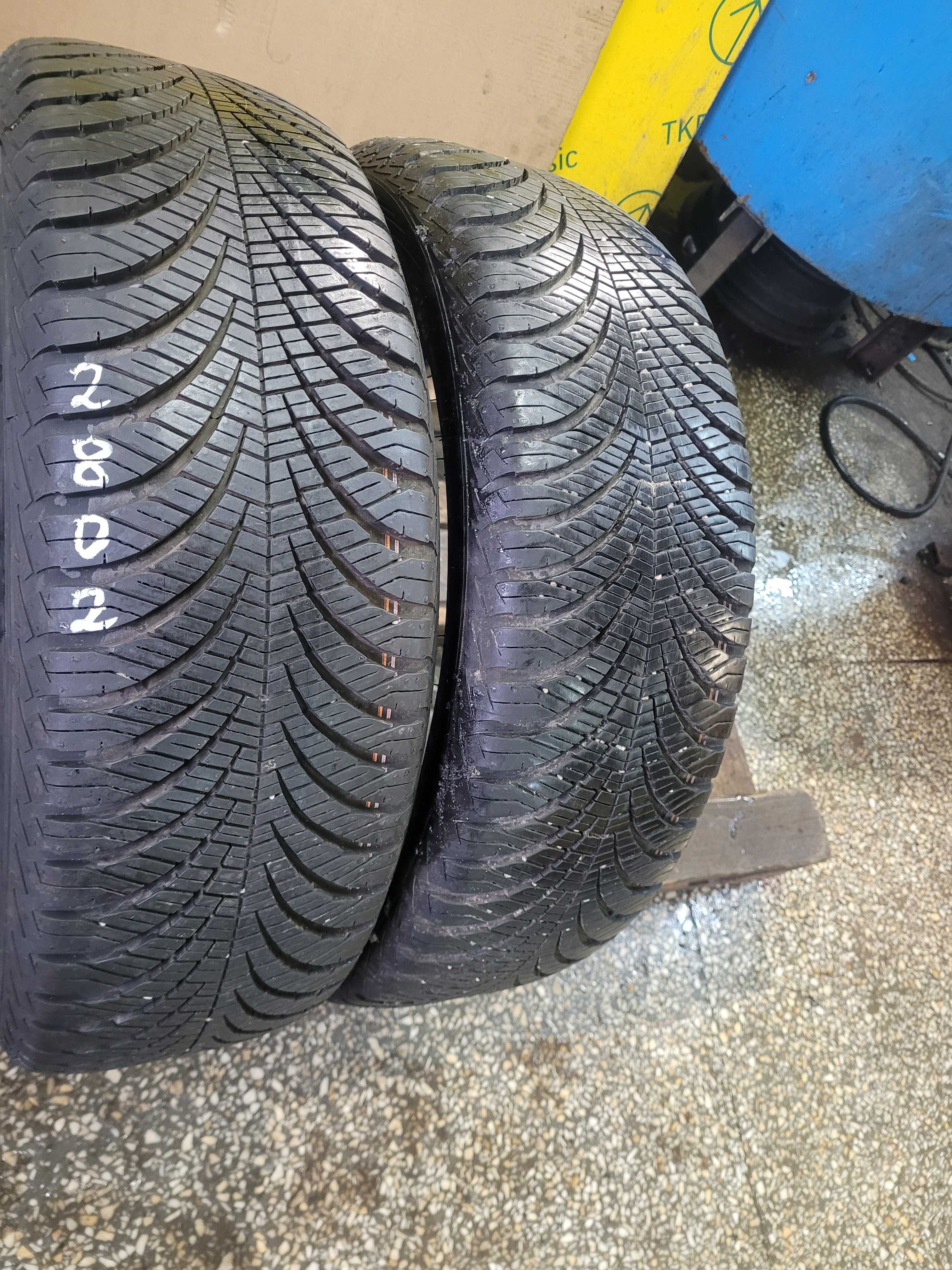 Opony Całoroczne 195/55R16 GoodYear Vector 4Seasons 2sztuki Montaż