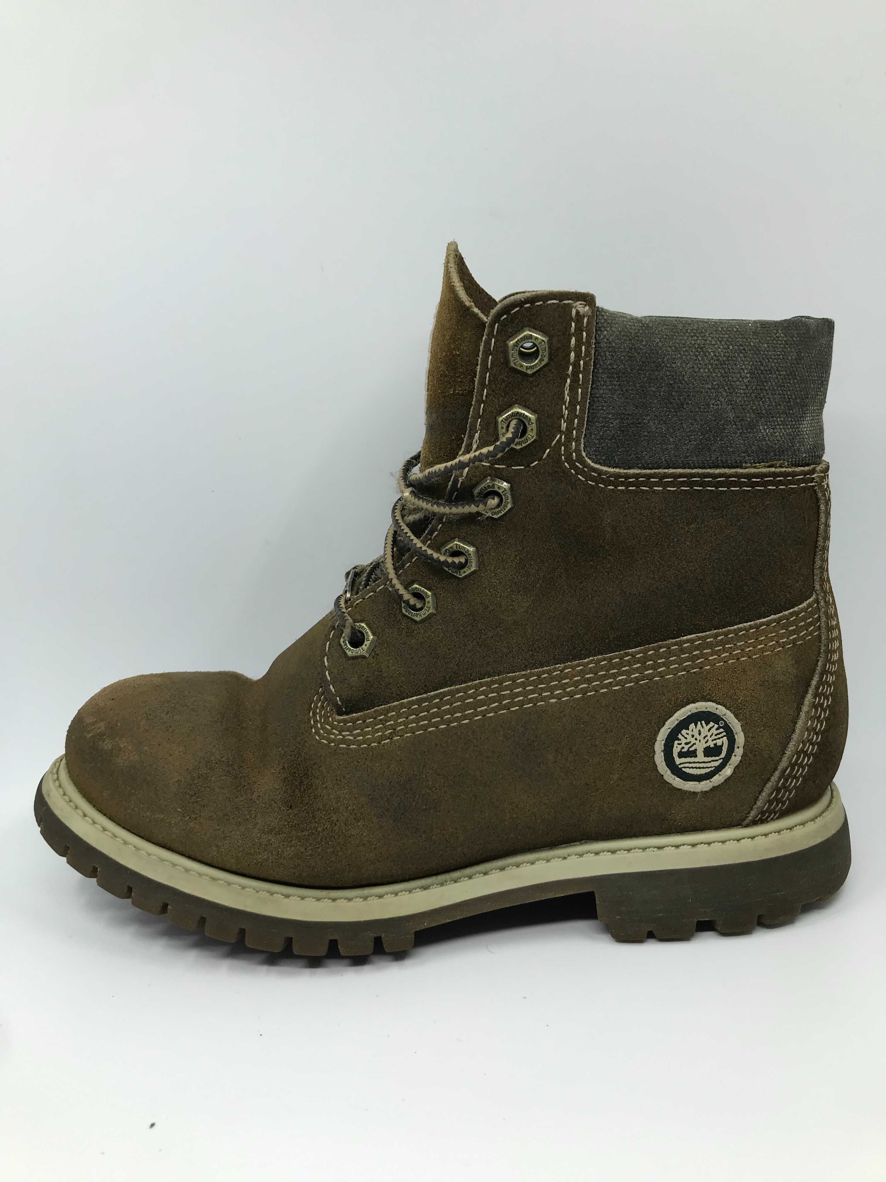 TIMBERLAND r.37 oryginalne skórzane buty damskie zimowe