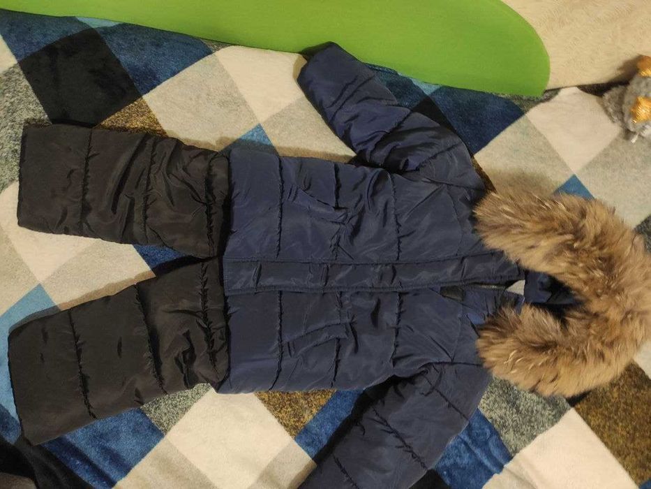 Зимний костюм (комплект,куртка+полукомбинезон) 110-116