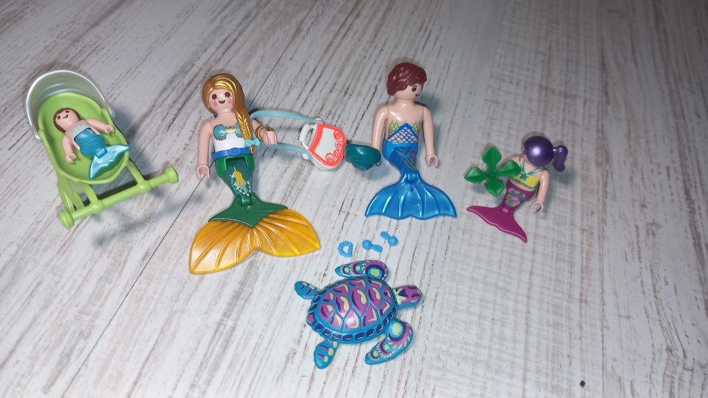 Playmobil 3 zestawy + Extra figurki