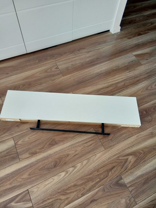 półka ze stelażem IKEA lack 110x26x5cm