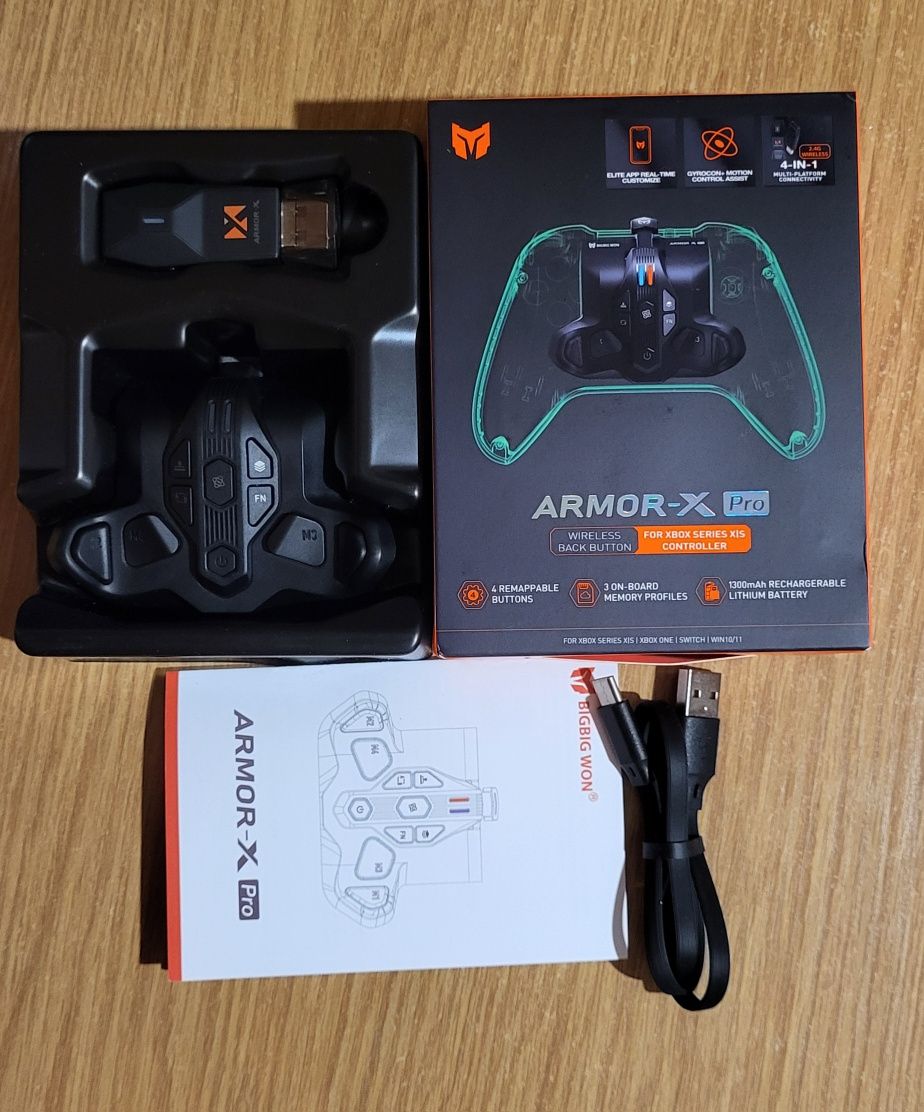 Xbox Series X Controller Pro ArmorX Гіроскоп Аккумулятор ДодатковіКноп