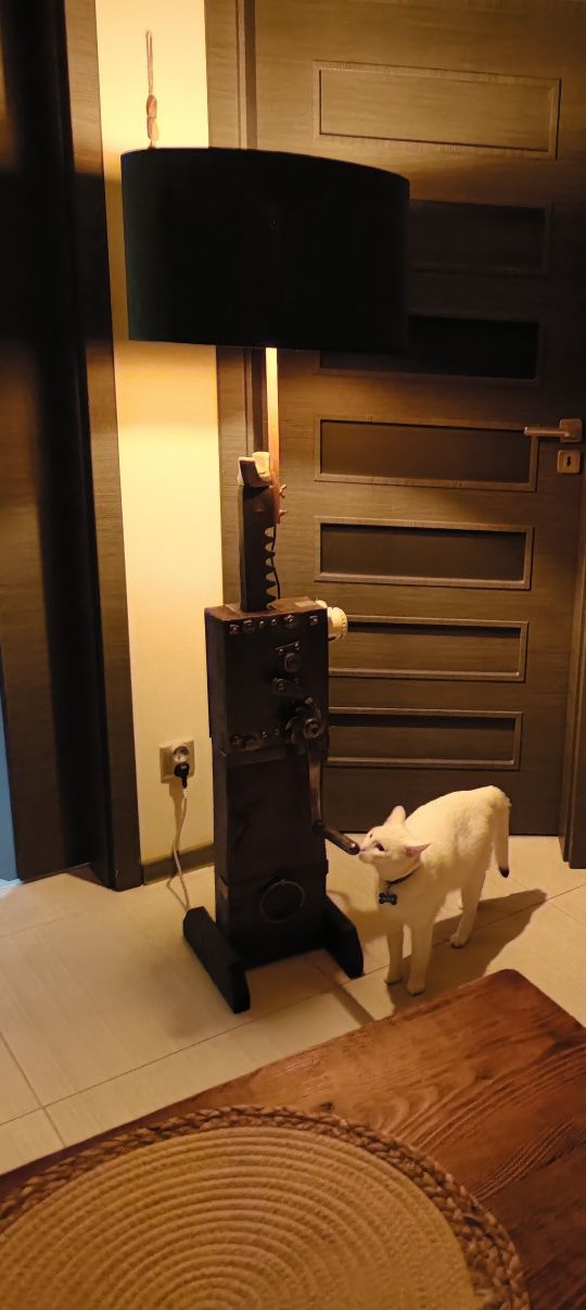 Lampa LOFT, podłogowa. WYJĄTKOWA