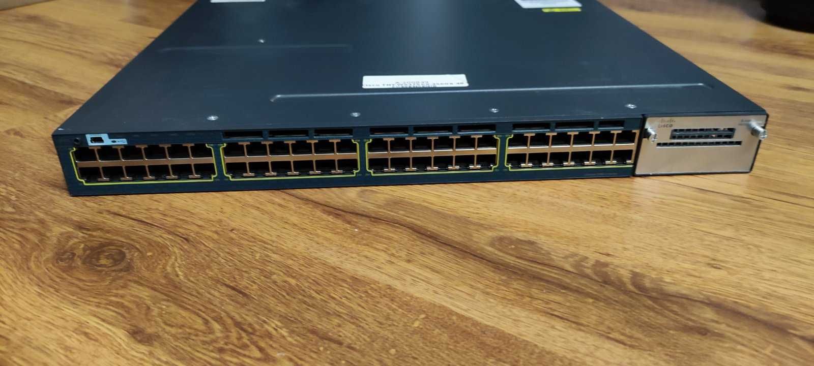 Коммутатор Cisco Catalyst 3560X (WS-C3560X-48T-L) 48-Port 10/100/1000