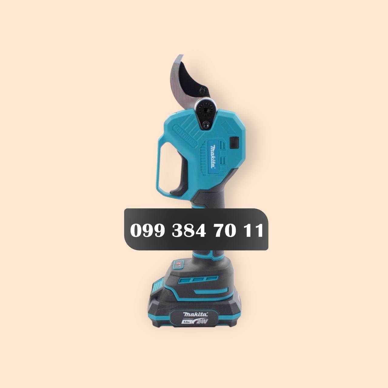 Акумуляторний секатор Makita DUP400 індикатором різів + підсвічування