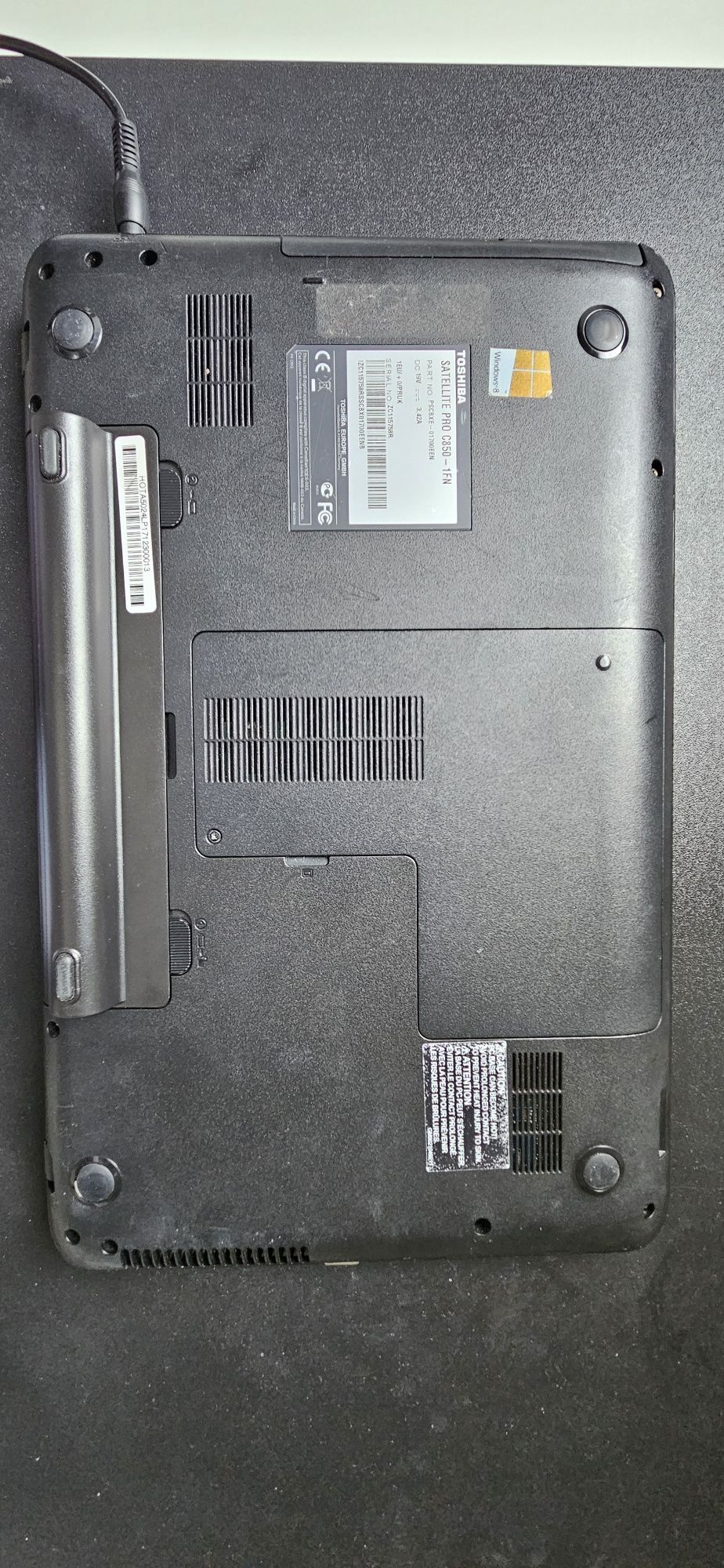 Laptop Toshiba Satellite Pro C850