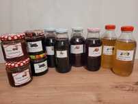 Sok malinowy / aroniowy - domowej roboty 330ml