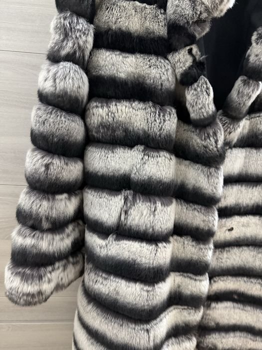 Шуба шиншила жіноча