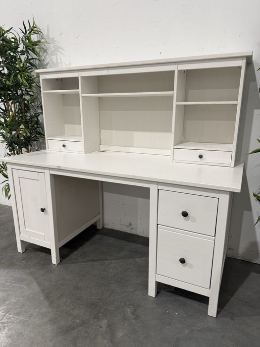 Ładne sosnowe biurko Ikea Hemnes super stan dowóz wysyłka