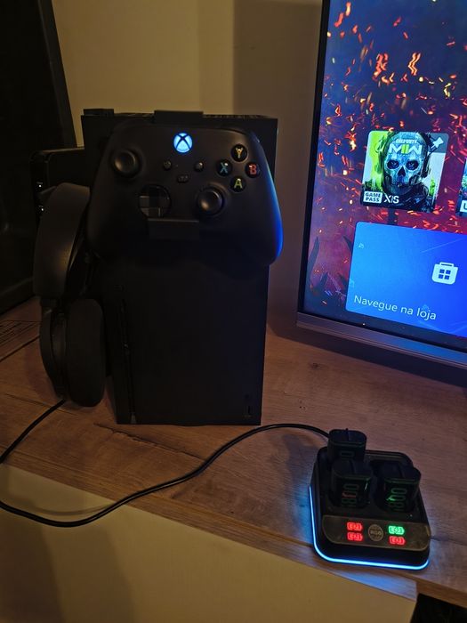 Xbox séries X Com acessórios