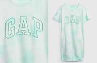 GAP sukienka dresowa z logo tie-dye 8 9 lat