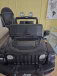 Duży Jeep Wrangler eletryczny dla dzieci Czarny 4x45W