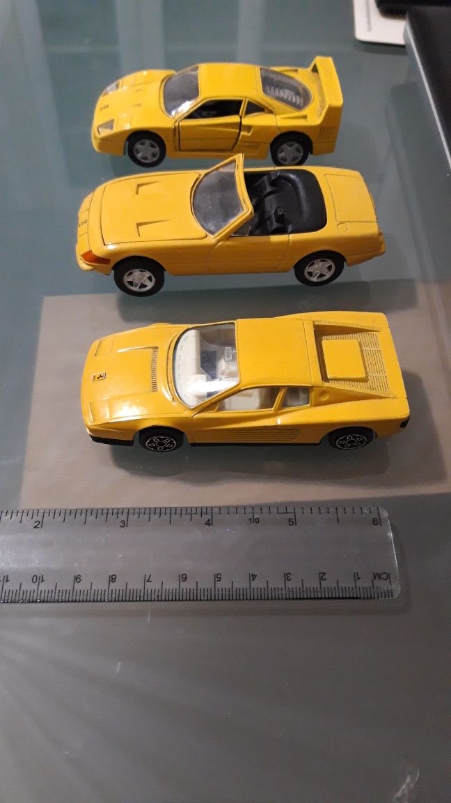 Carros Miniatura Amarelo