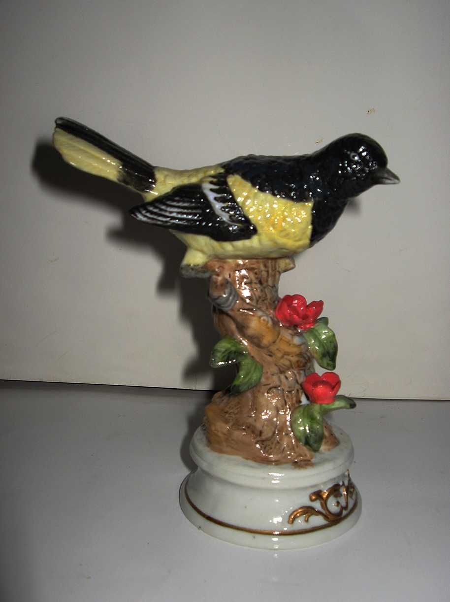 Старинная фарфоровая статуэтка, клеймо, фарфор Птица