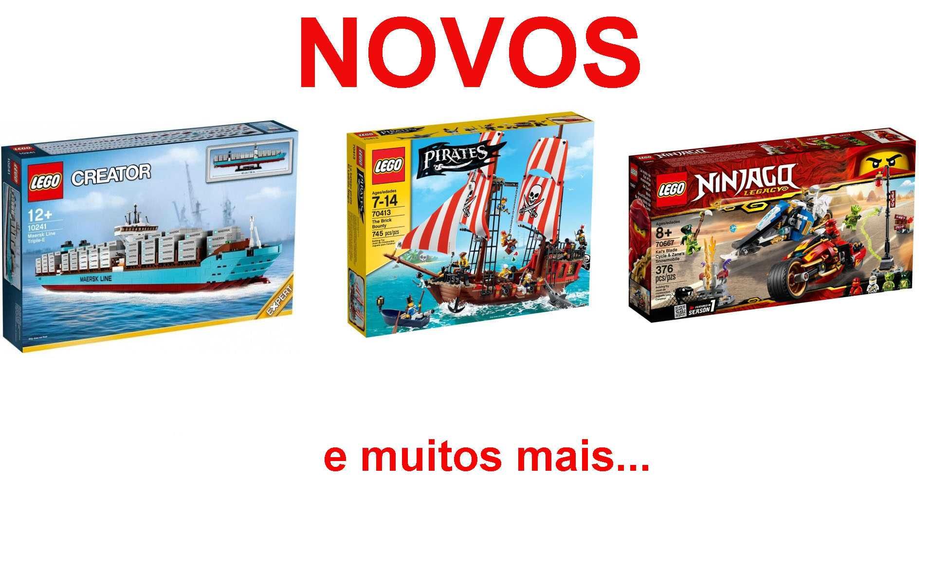 LEGO - Lote Coleção Vários Sets Novos e Usados Star Wars -Vários Temas