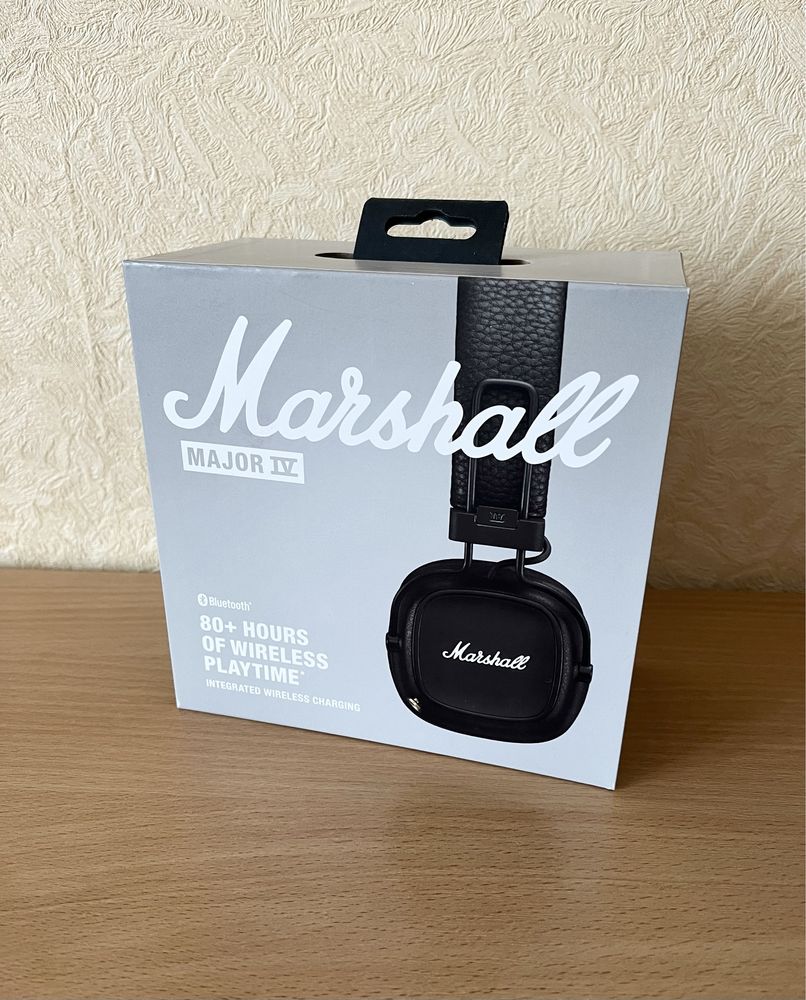 Оригінальні навушники Marshall Major 4 IV Нові Бездротові