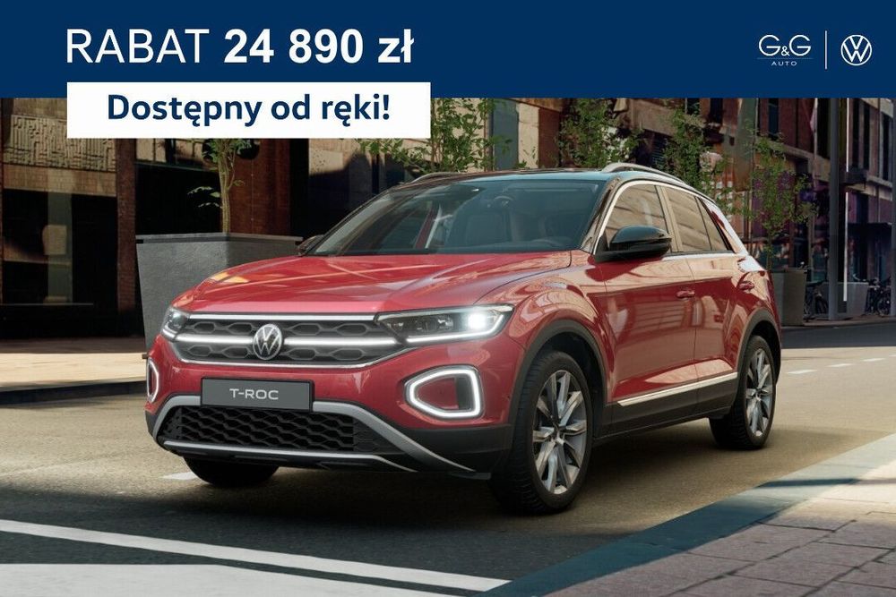 Volkswagen T-Roc 1.5 TSI 110 kW/ 150 KM manualna, 6-biegowa