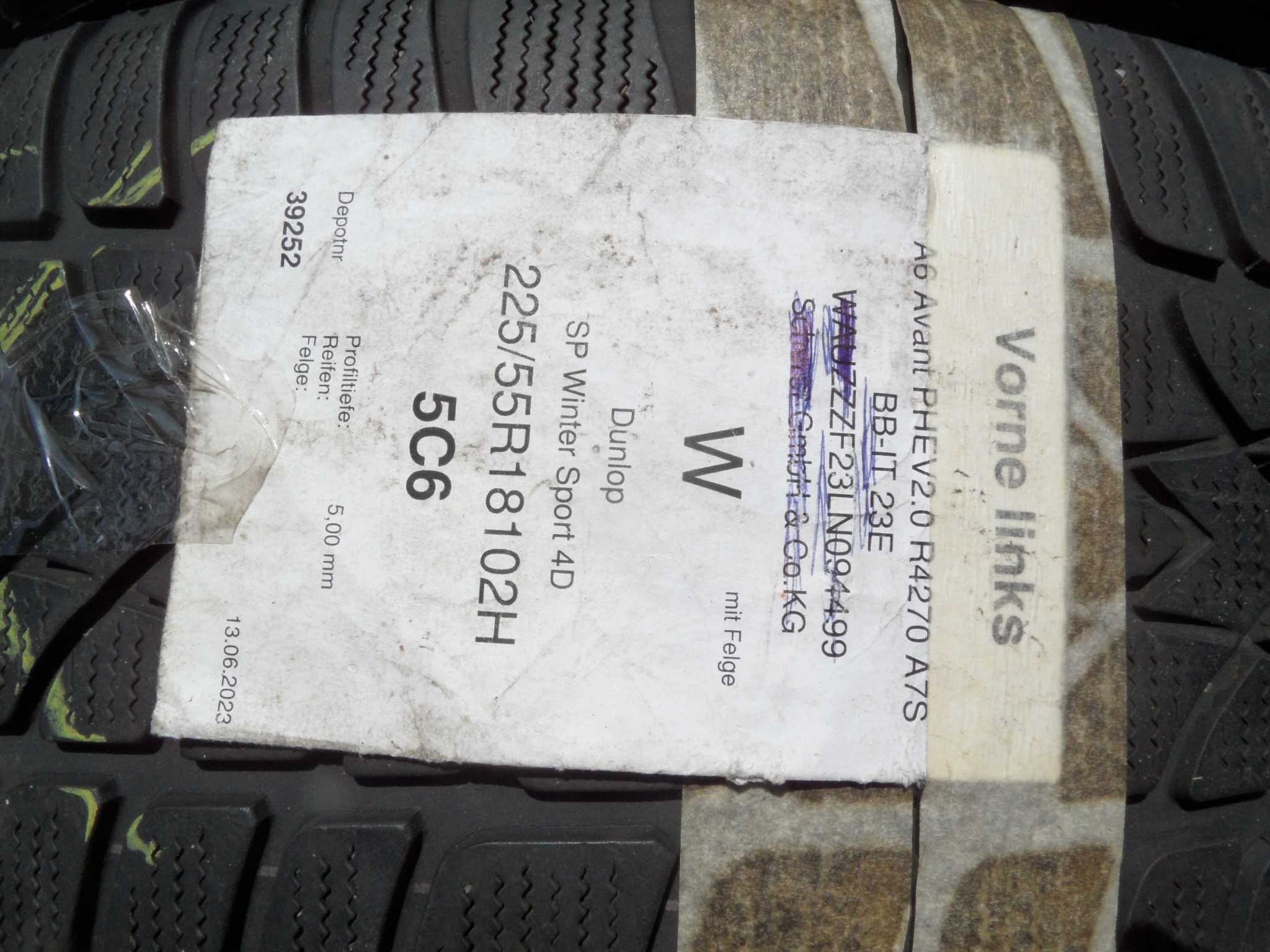 Koła Zimowe 18 AUDI A6 AVANT