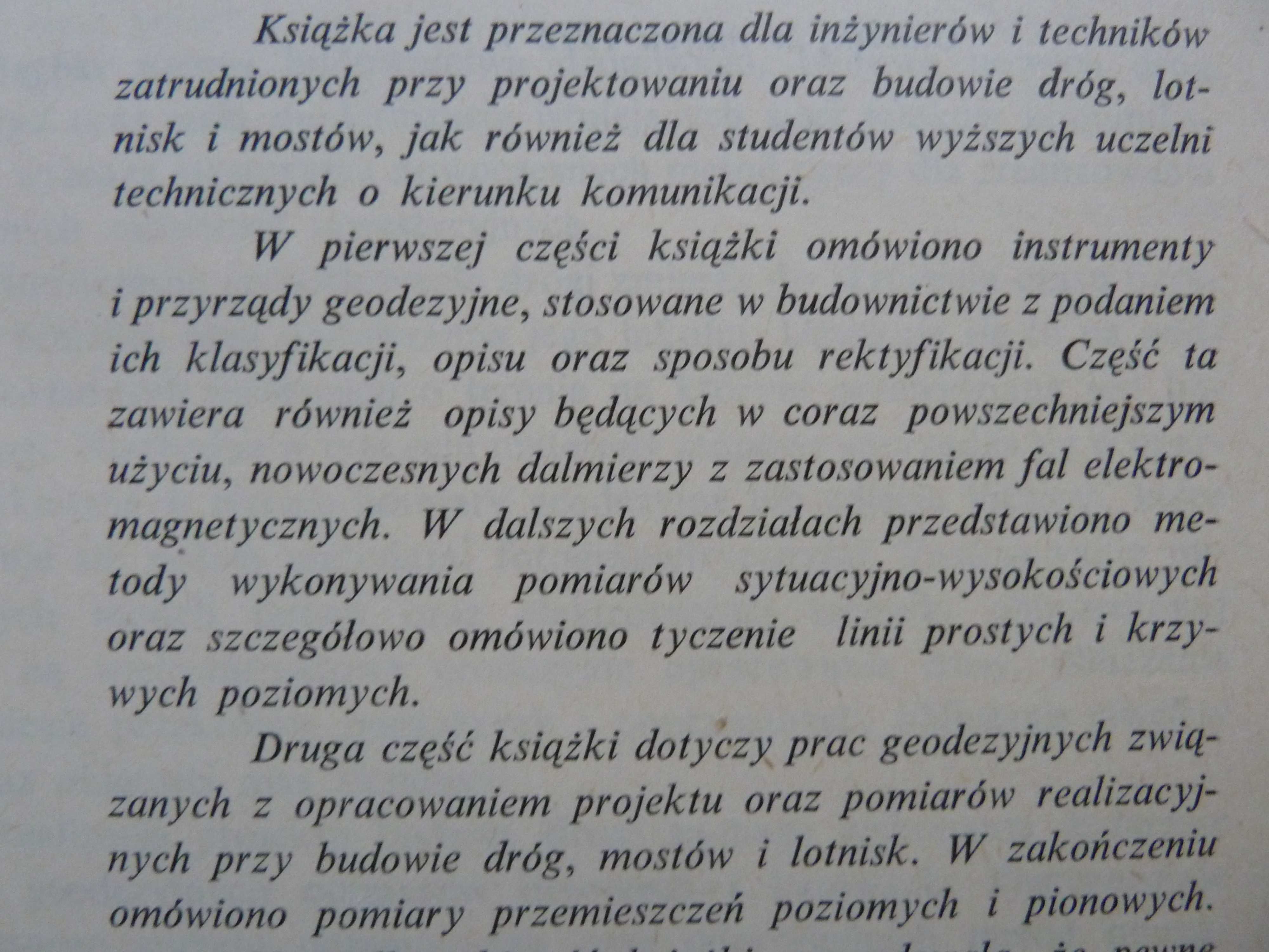 Pomiary geodezyjne  Adam Żurowski