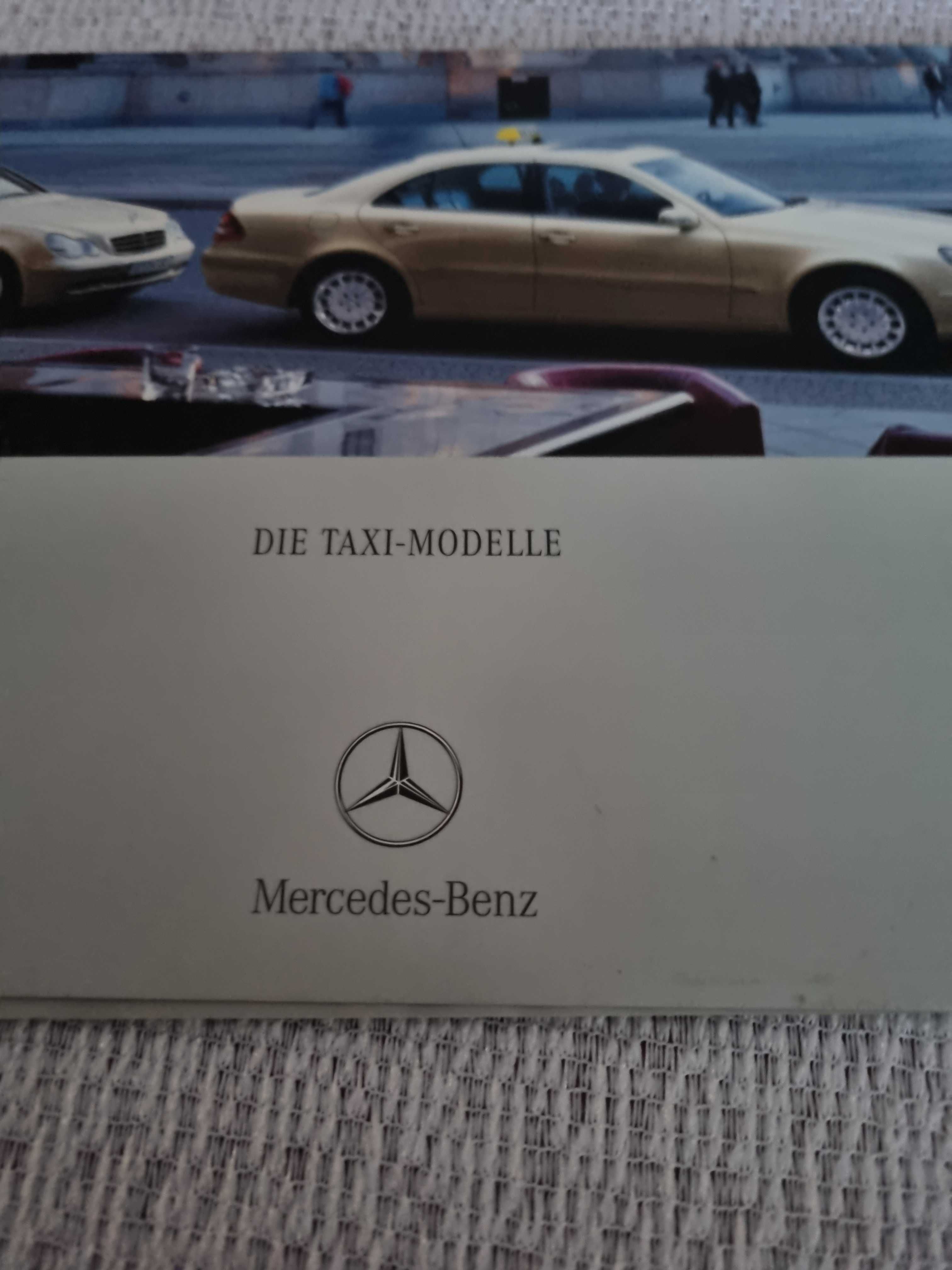 Prospekt Mercedes modele TAXI 2003r.